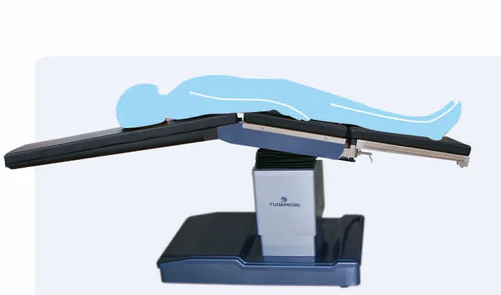 Electric surgery table for rectal and kidney urological operation