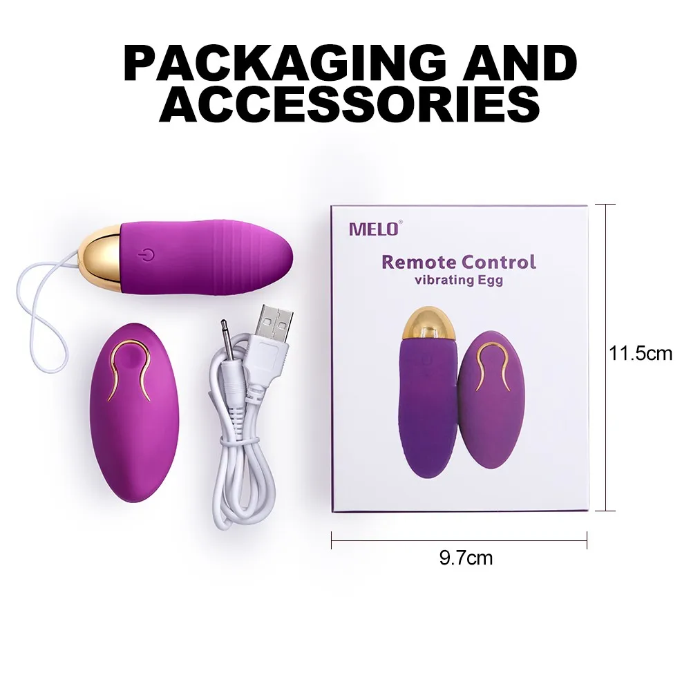 Usb Rechargeable Wireless Remote Control 10 Speed Silicone Vibrating 5537