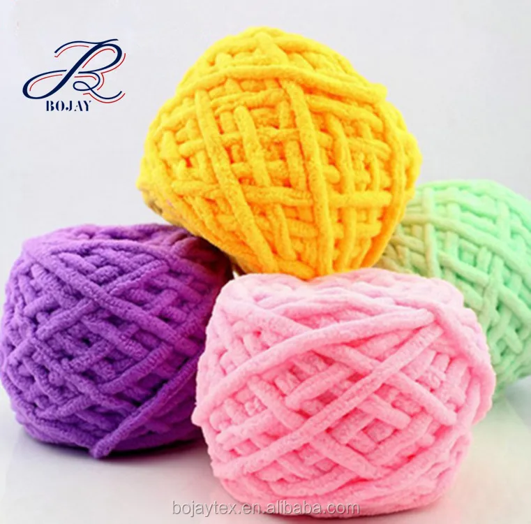 
Hot Sale Fancy Knitting Yarn Super Soft Bulk Polyester Chenille Yarn Baby Yarn for Scarf  (60752603528)