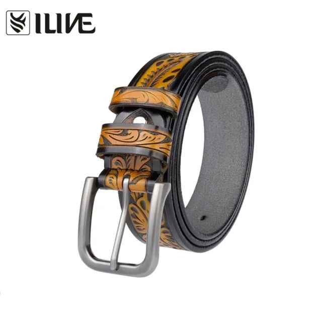 cowhide leather belts