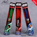 Star Wars Lightsaber Darth Vader Luke Skywalker Obi Wan Cosplay Sword with LED Light Star Wars