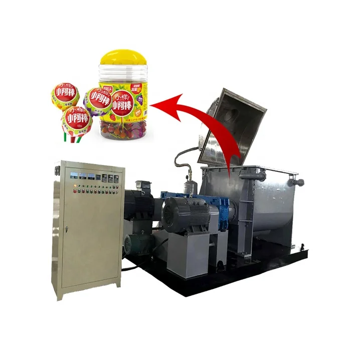 
high quality rope gummy candy kneader mixer 
