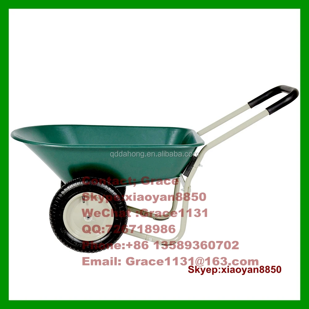 Marathon Dualwheel Residential Yard Rover Wheelbarrow And Yard Cart