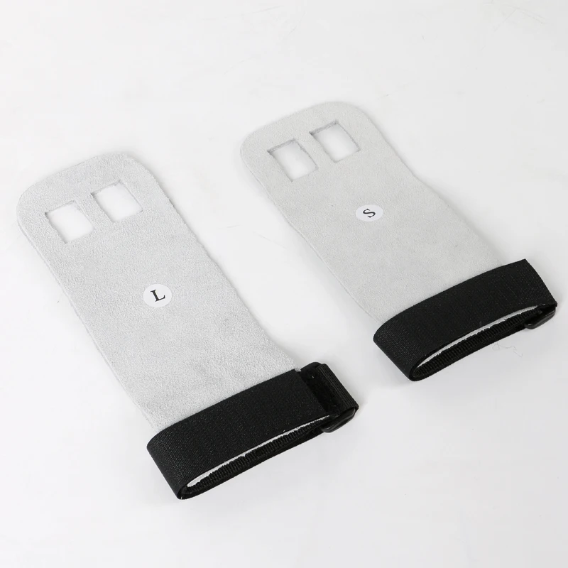 
Leather Gymnastics Hand Grips weight lifting glove Perfect for Pull-up Training Kettlebells and Barbells with good price 