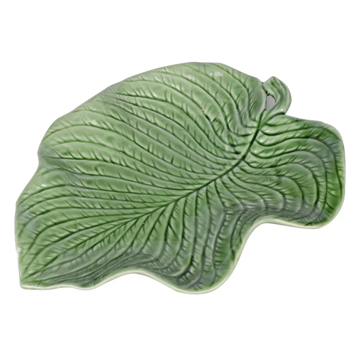 ceramic dishes, porcelain dishes, ceramic plates, dish plates, ceramic leaf, leaf dishes