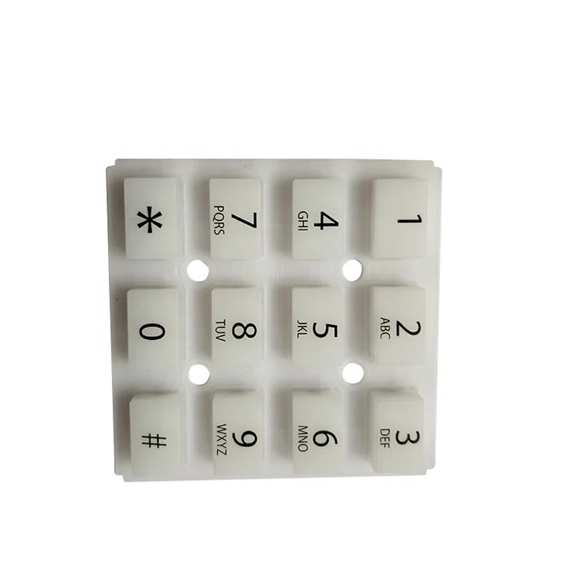 
Best Selling POS Terminal Pax S90 Silicone Rubber Keypad silicone rubber keypad for tv remote control 