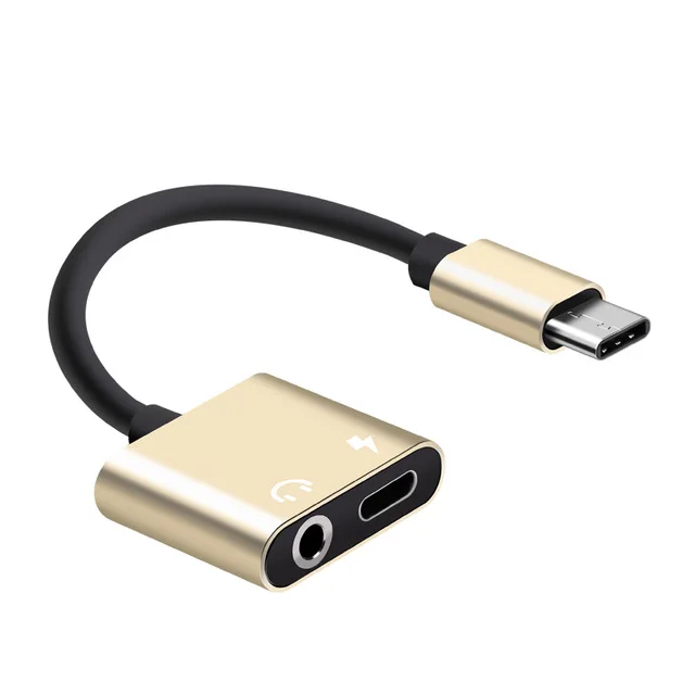 USB di Tipo C Maschio A Jack Da 3.5mm Adattatore di Auricolare Cavo AUX Audio Per Xiaomi Mi 6 Huawei P20 Compagno 20 di Tipo Pro-C Adattatore di Carica Veloce - ANKUX Tech Co., Ltd