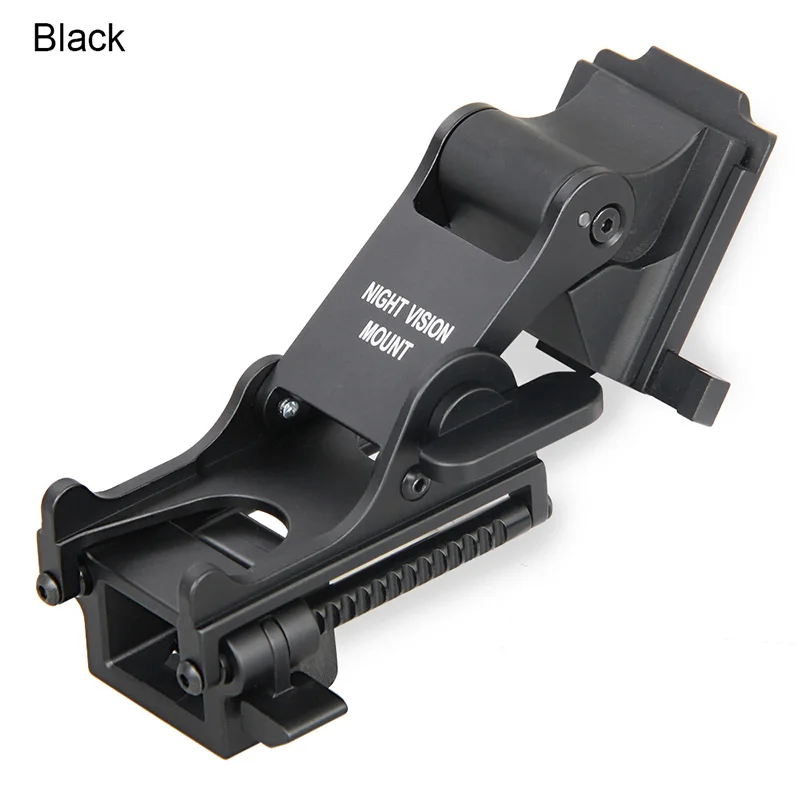 

Tactical night vision mount Aluminum Helmet Holder helmet adapter mounts HK24-0131, Black and tan,blue