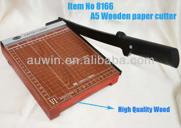 wooden paper cutter