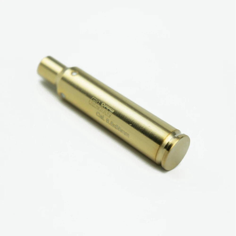 Red Dot Brass 6.5x55 Laser Calibrator Sight Bore Sighter For Rifle Scope Gun