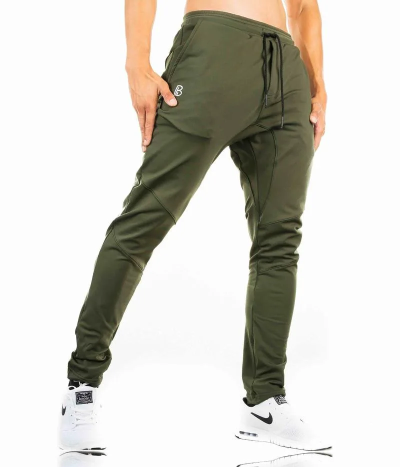 

Plus Size Wholesale Army Green Custom Men Sweatpants Joggers, Customized colors