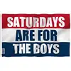 3x5 Foot double sided cheap Saturdays are for The Boys Flag