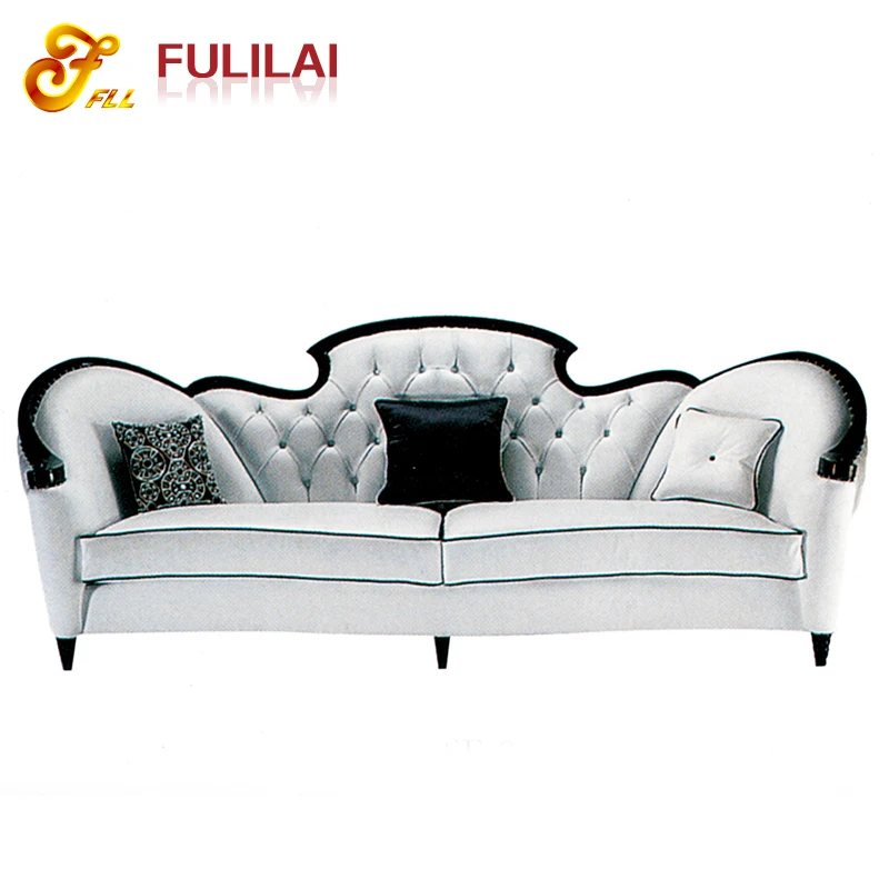 
Foshan contemporary beautiful hotel fabric furniture sofa 