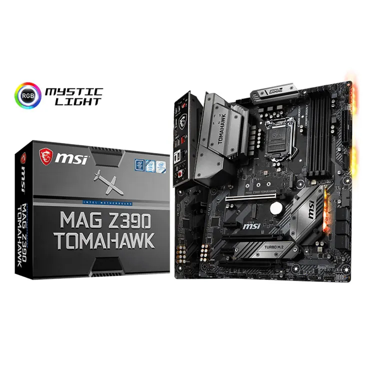 MSI MAG Z390 TOMAHAWK 64GB DDR4 Motherboard Intel i9 LGA1151 Desktop Gaming Motherboard