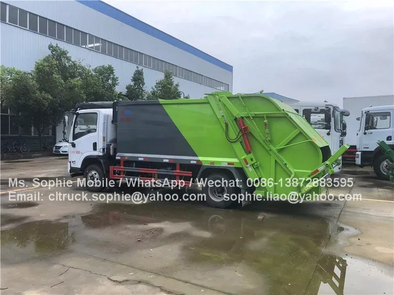 Shacman 8cbm Garbage Waste Refuse Compactor Truck Manufacturer Buy