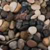 Landscaping garden decoration Natural River mixed polished stone pebbles