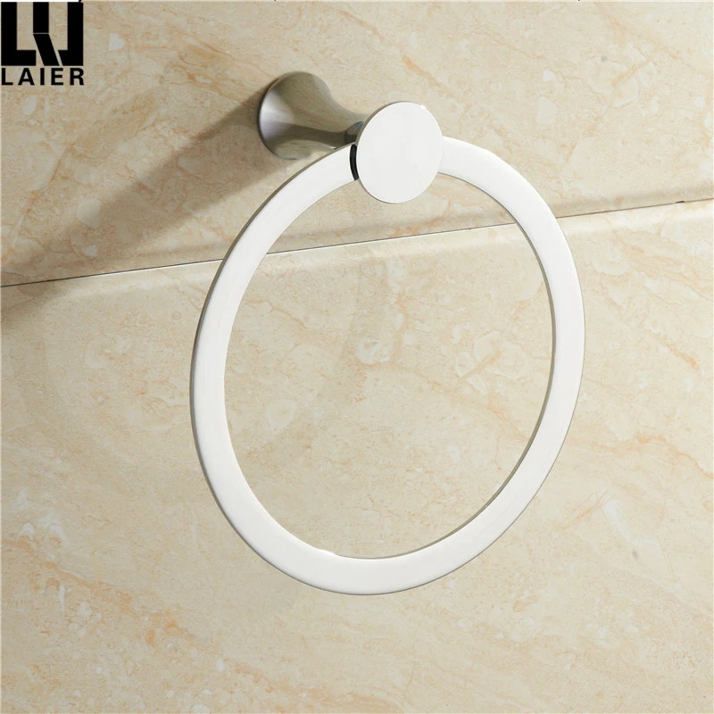 
Unique design brass Chrome finishing Bathroom fixtures and accessories Wall mounted Towel ring 