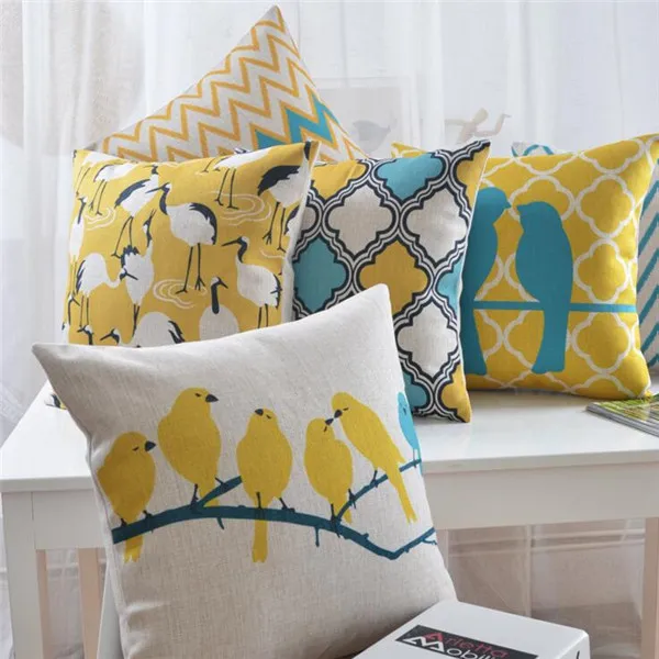 Wholesale Decorative Washable Linen Cotton Blank Cushion Covers