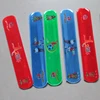 slap band with silk screen printing
