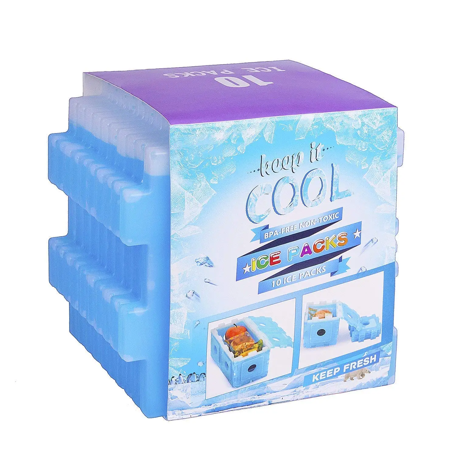 Buy Ice Packs,Beyetori Cool Pack for Lunch Box,Freezer Packs for Lunch