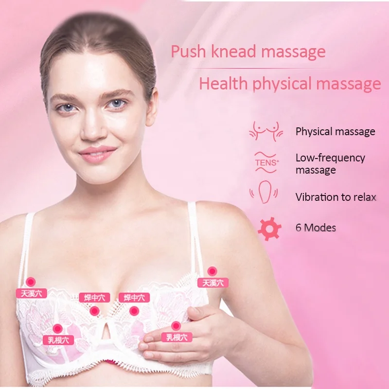 
Meisiyu keep you chin up and chest out electronic vibrating breast massager 
