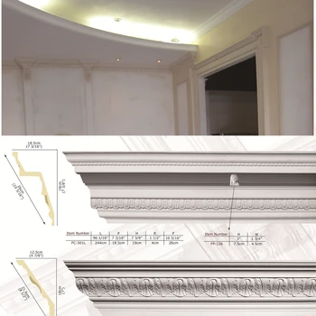 Polyurethane High Density Beautiful Cheap Decorative Pu Plaster Of Paris Ceiling Mould Buy Plaster Of Paris Ceiling Mould Wood Decorative Plaster Of