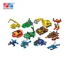 Hot sale magic diverse deformation building bricks toy 12 styles mixing forms