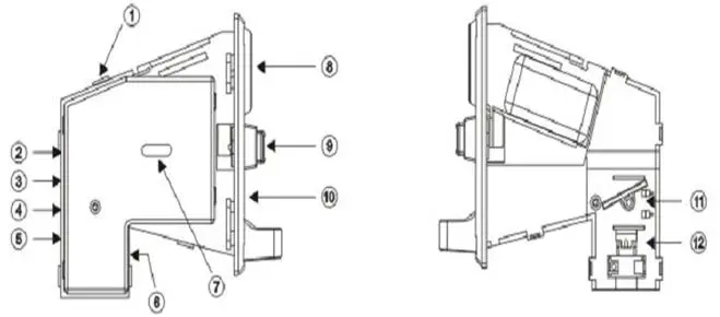 633 Mexico Multi coin acceptor
