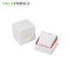 Custom Single Display Premium Luxury Rigid Cardboard Packaging Art Paper Watch Box With Pillow Insert