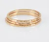 925 Sterling Silver Thin Hammered Circle Ring 18 K Gold Plated Stacked Ring