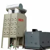 Industrial central dust collection system with automatic pulse dust cleaning system