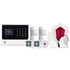 Smart home alarm system support 100 IP Cameras!TCP/IP cloud Wireless WIFI/GPRS home security system support CID function