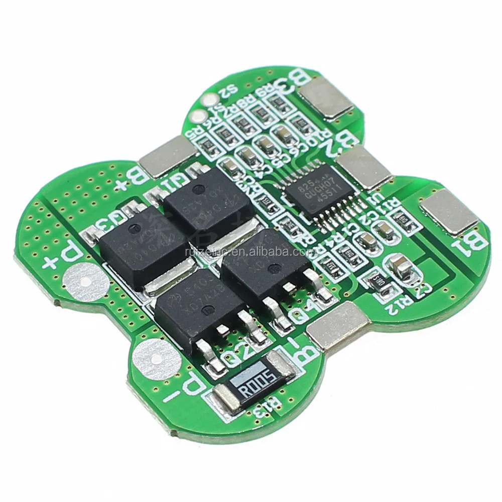 4S 14.8V / 16.8V 20A peak li-ion BMS PCM battery protection board bms pcm for lithium LicoO2 Limn2O4 18650 li battery