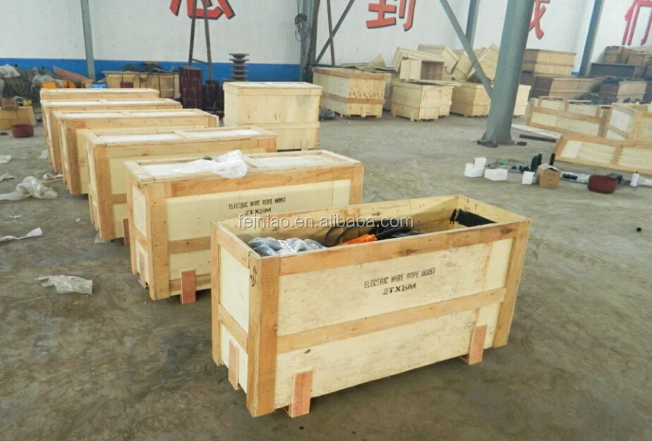 Co<em></em>nstruction Use German Style Sling Type Hoist Long Wire Rope Winch 500/1000kg