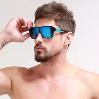 

KDEAM KD520 men's fashion sun glasses 2019 new design double beam outdoor sports sunglasses polarized