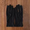 Cotton Black Thin Gloves Performances Working Workplace Gloves