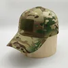 China Factory Custom 6 Panel Hook Loop Patch Camo Operator Tactical Caps Hat