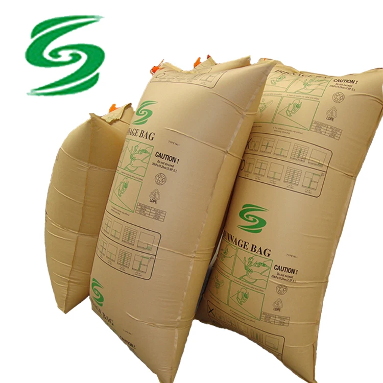 
AAR, SGS, ISO9001Container Kraft Paper Dunnage Bag  (60835764069)