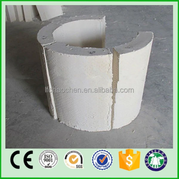 
50mm thickness calcium silicate pipe for wall insulation 