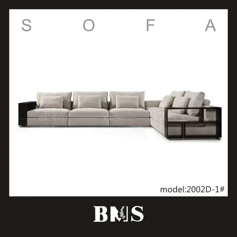 Italy luxury lifestyle cotton linen fabric sofas