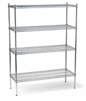 Stainless Steel Industrail Wire Mesh  Shelf And Metal Rack 