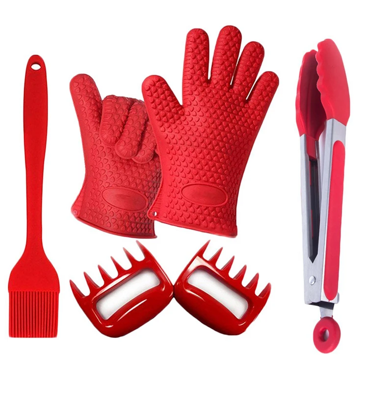 

4 pcs Customized Barbecue BBQ Grill Tool Set, Custom color