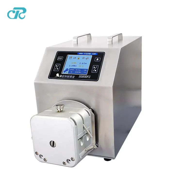 High Degree Of Protection IP55 Sealed Filling Peristaltic Pump Bottle Dispensing Pump