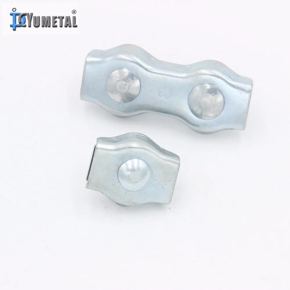 
Electric Galvanized DIN 741 Malleable Wire Rope Clip 