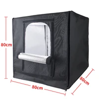 

professional photography portable LED photo studio light box, 80*80*80 cm,with carrying bag
