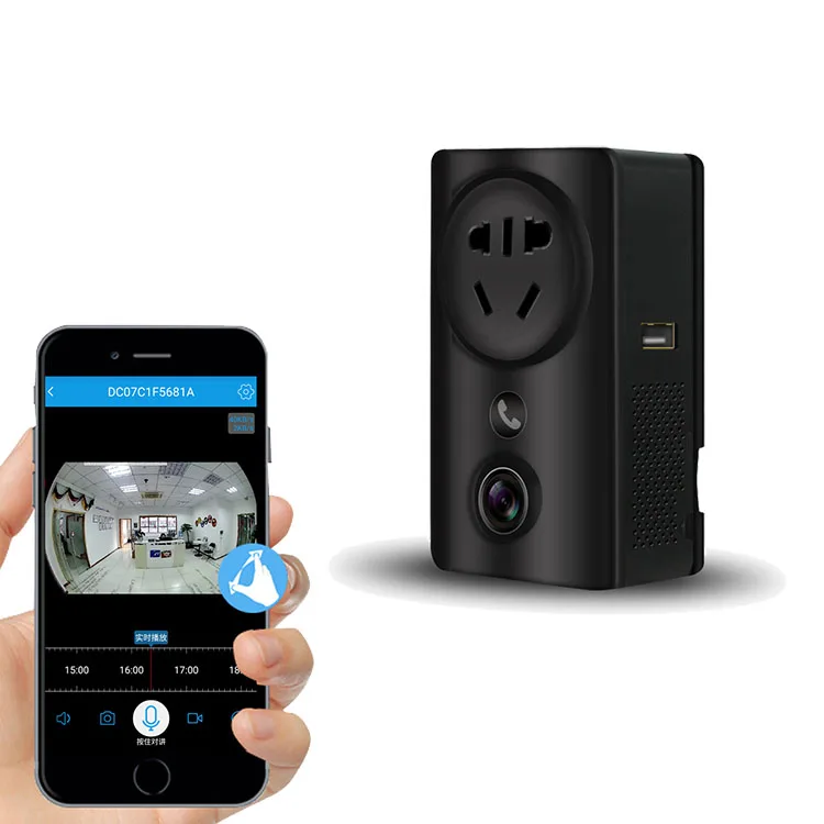 Low Price Home Security System Wall Socket Hidden Camera,Light Socket