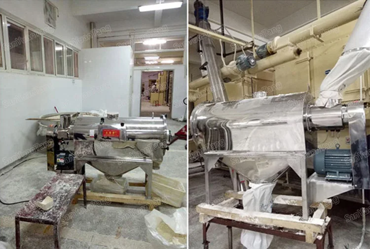 Airflow Sieving and Crush Machine for Baobab Pulp