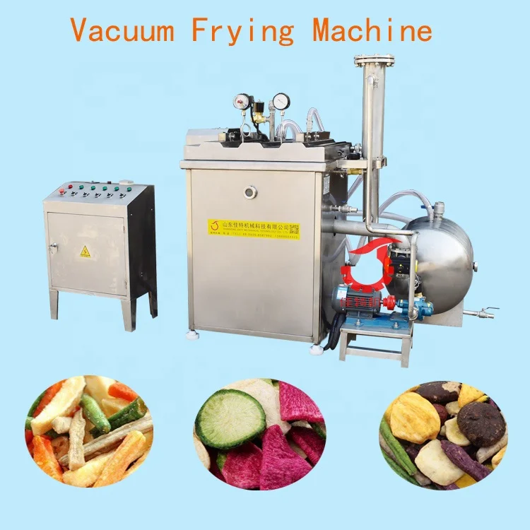
Banana chips vacuum frying machine low-temperature frying and deoiling integrated banana vacuum fryer 