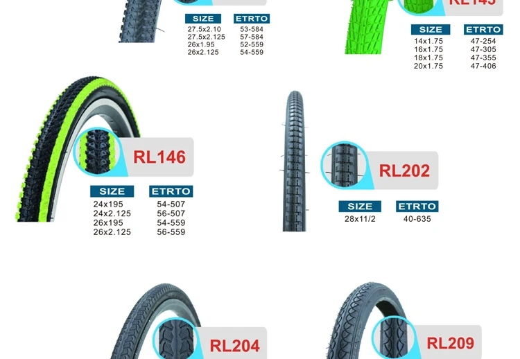 Bicycle Tires Mountain Bikes Road Bicycles Tyre Oem 24 26 27.5 Inch