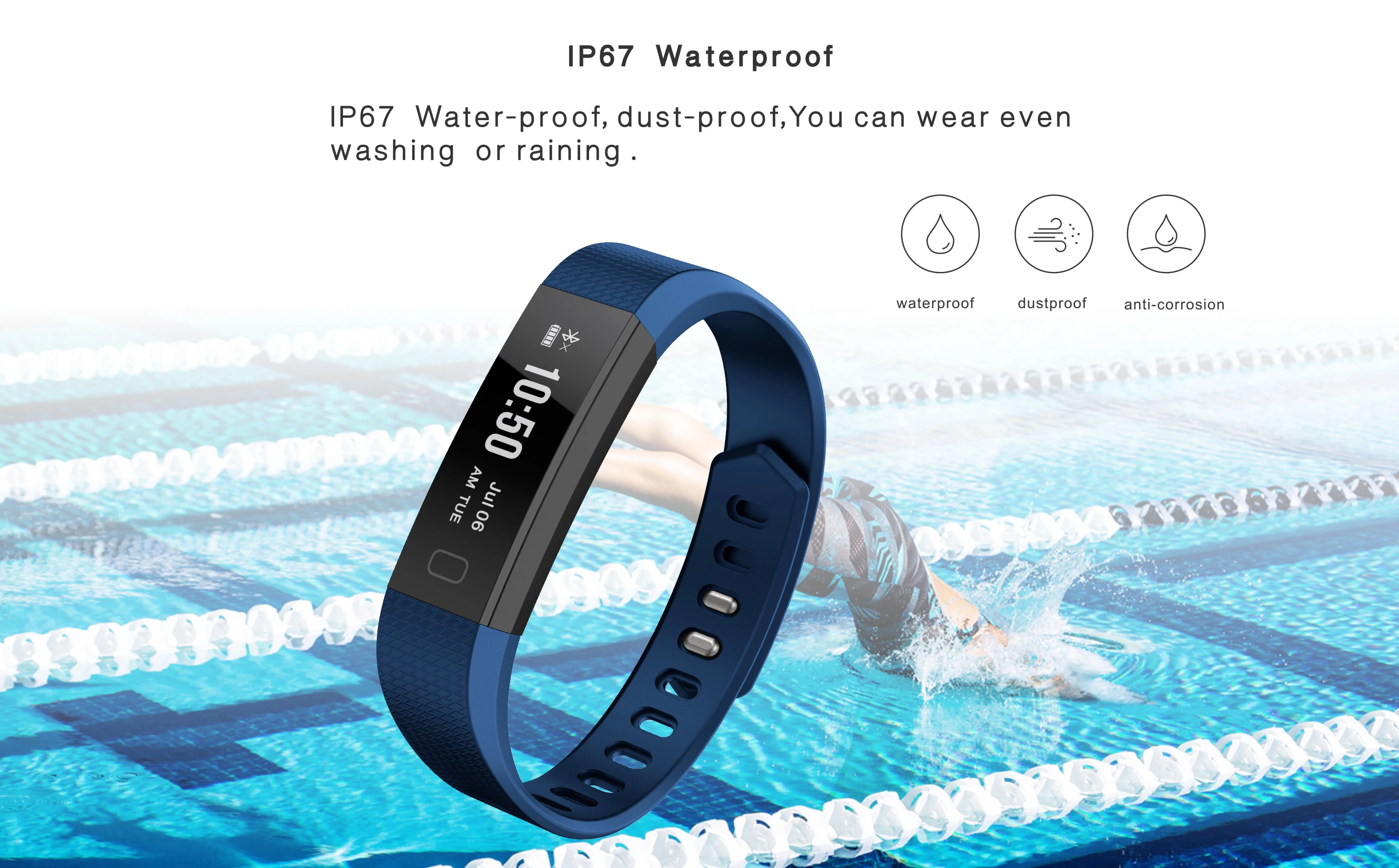 smart band color